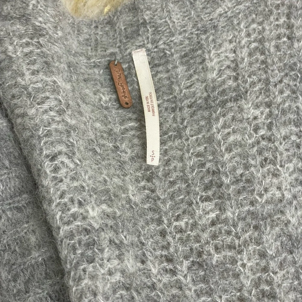 Free people phantom cardigan alpaca wool - Picture 2 of 6
